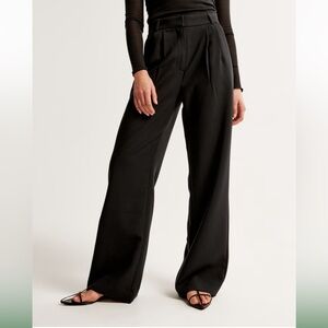 Brand new A&F Sloane Tailored wide leg trouser